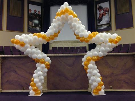 balloon arch with stars|star shaped balloon rack.